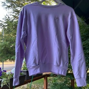 Lavender Fila Cotton Sweatshirt